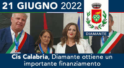 Cis Calabria, Diamante ottiene un importante finanziamento