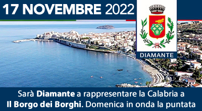 Sarà Diamante a rappresentare la Calabria a “Il Borgo dei Borghi”